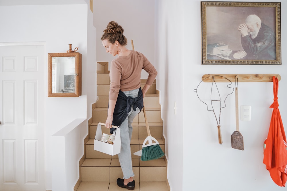 A RoboHands cleaning professional arriving prepared for a job